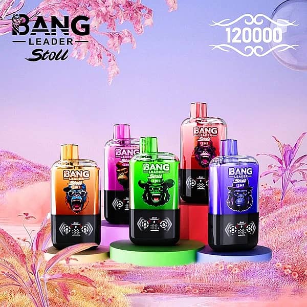 Bang Leader Stoll 120 000 bloss – produktserie med engångsvapor i 2-i-1-format