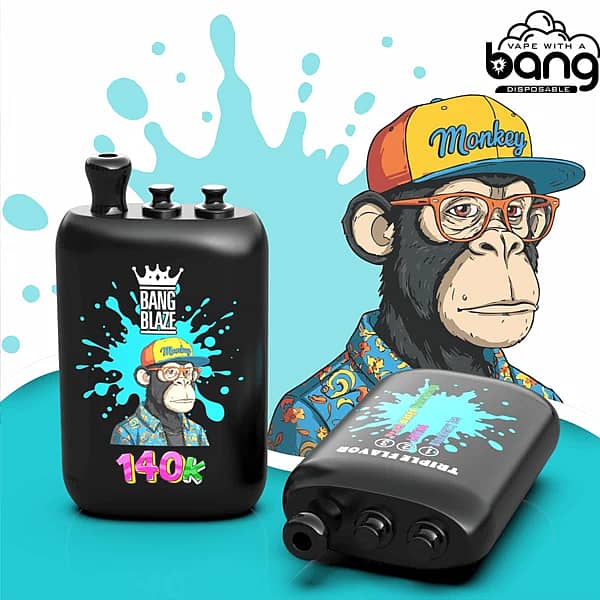 Bang Blaze – jednorazowy vape o pojemności 140 000 zaciągnięć z potrójnym smakiem i konstrukcją 3 w 1