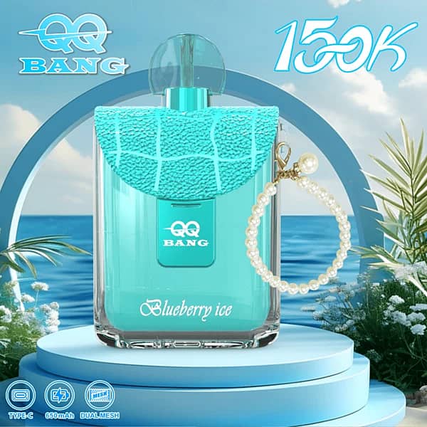 Ancho=600, Alto=600, Ajustar=Reducir, Orientación=Automática, Nitidez=1, Metadatos=Ninguno, Formato=Automático, Calidad=70 Vaporizador desechable Qq Bang Perfume de 150 000 caladas con sabor a arándanos helados y diseño de frasco de perfume