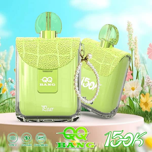 Ancho=600, Alto=600, Ajustar=Reducir, Orientación=Automática, Nitidez=1, Metadatos=Ninguno, Formato=Automático, Calidad=70 Vaporizador desechable Qq Bang Perfume de pera, con 150 000 caladas y cuerpo transparente