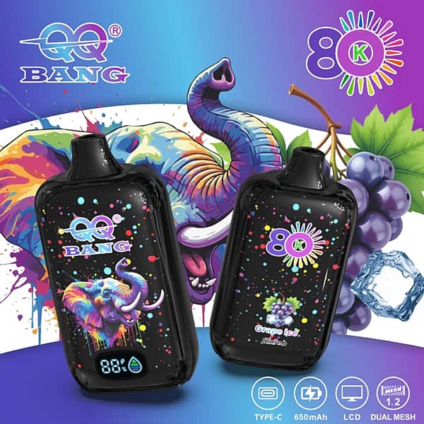 W=600,H=600,Fit=Scale Down,Gravity=Auto,Sharpen=1,Metadata=None,Format=Auto,Quality=70 Qq Bang 80000 Puffs Grape Ice Disposable Vape With Digital Display